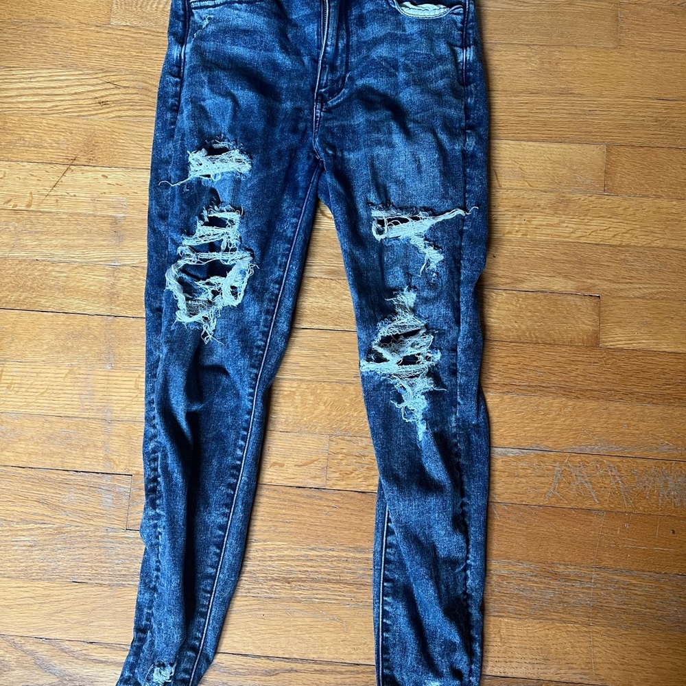 Ripped American Eagle Jeans
